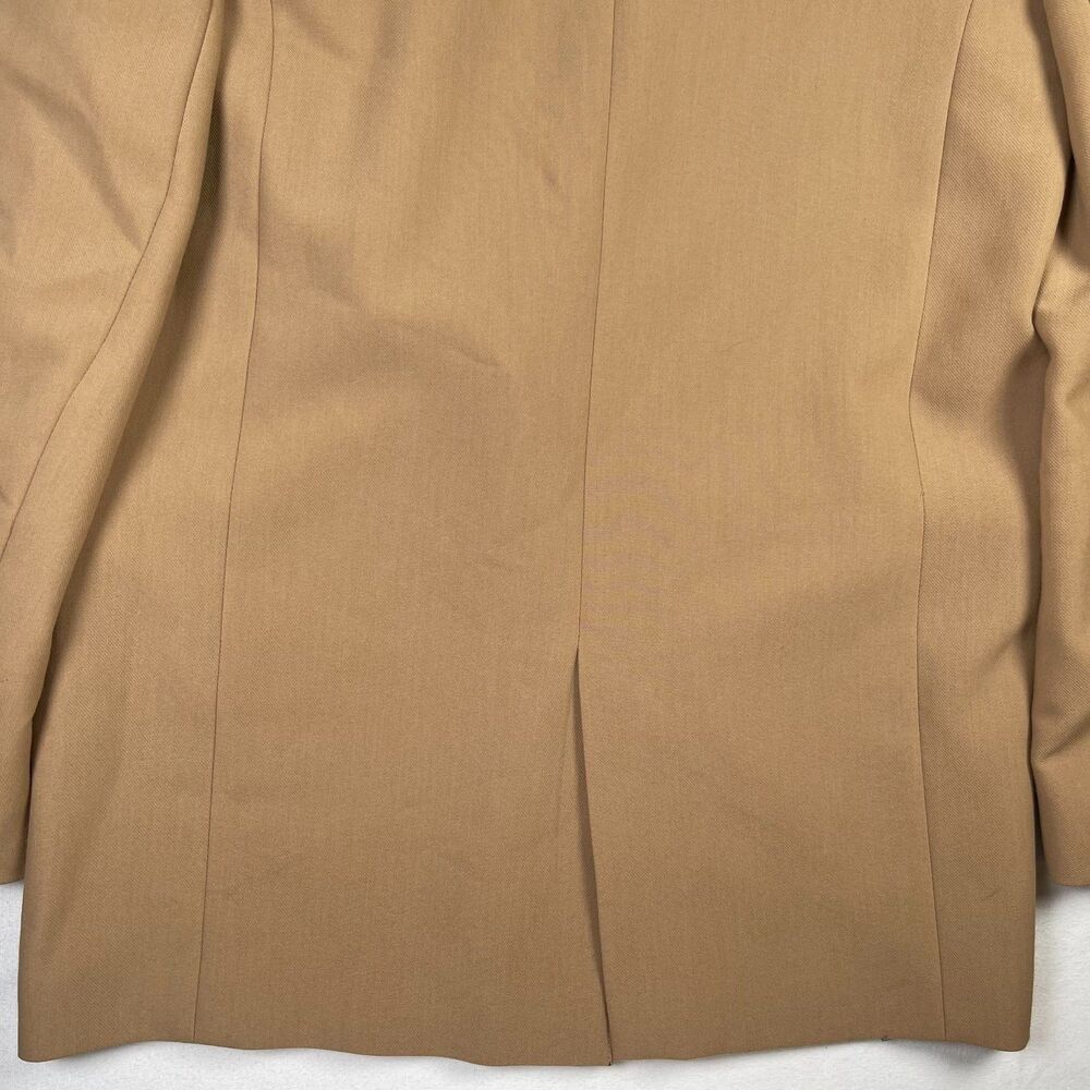 Zara Camel Brown Single-Button Blazer - Picture 12 of 13
